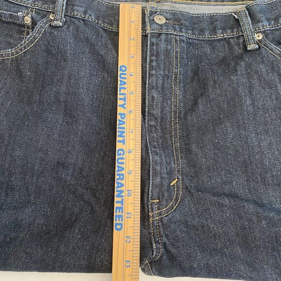 Levi Men's 48 x 29 Relaxed Straight Jeans Size - Picture 3 of 6